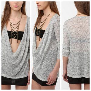 Sparkle & Fade Cowl Neck Top